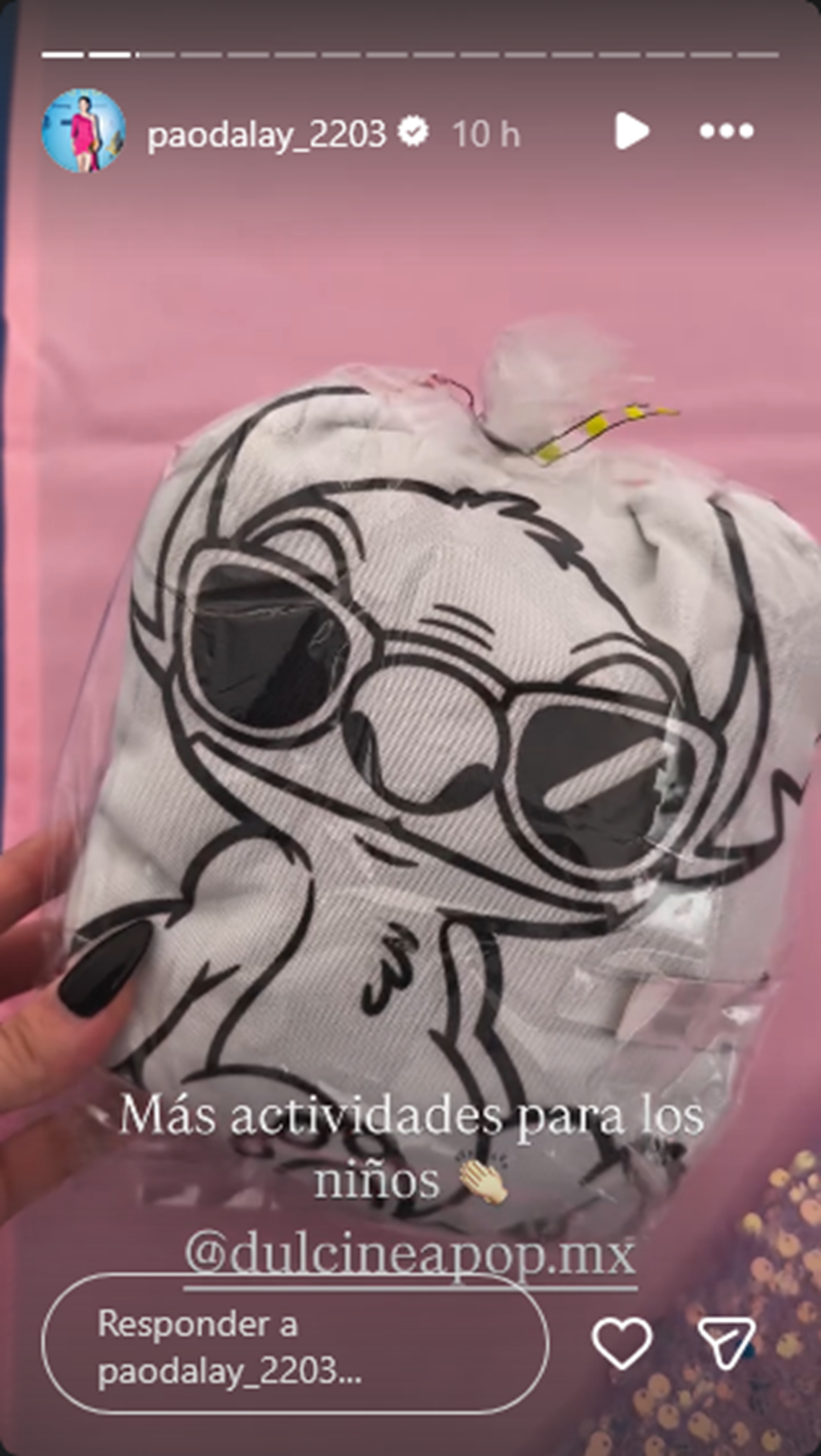 Paola Dalay mostró los sets creativos personalizados que entregó a los niños durante el festejo de su hija Tessa | Fuente: Instagram/paodalay_2203