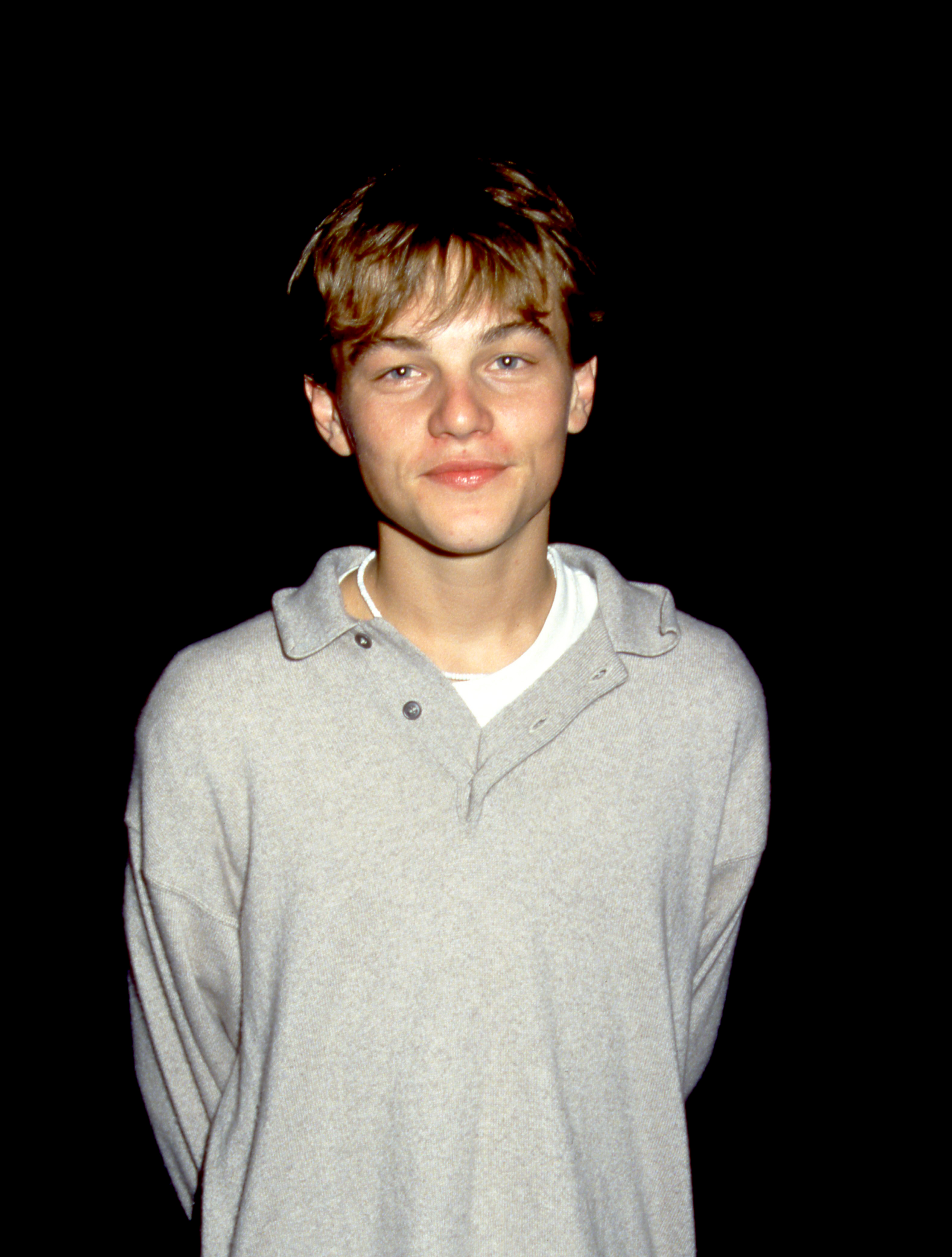 El joven posa para un retrato el 8 de septiembre de 1993 | Foto: Getty Images