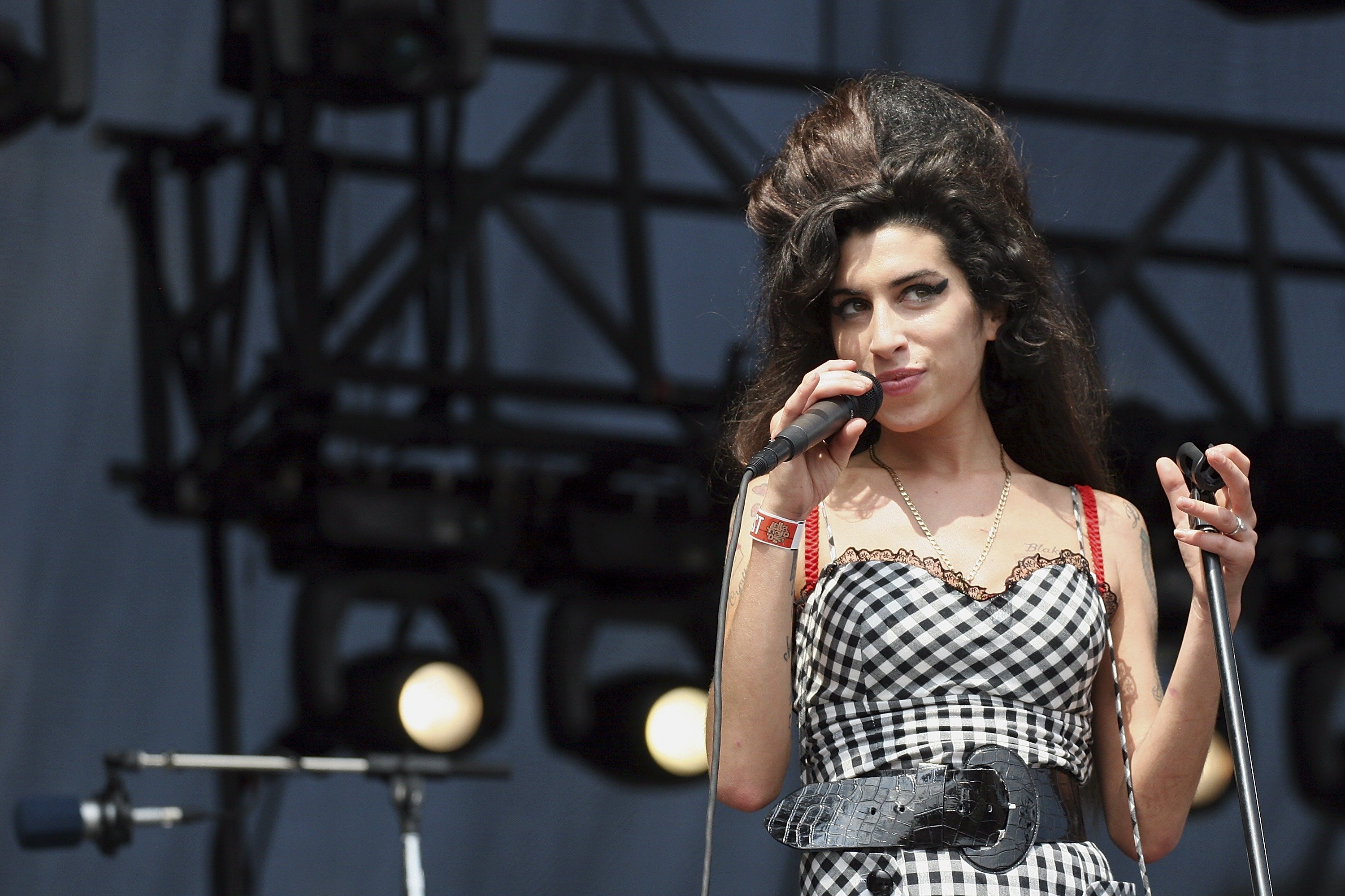 Amy Winehouse en Chicago, EEUU en agosto de 2007. | Foto: Getty Images
