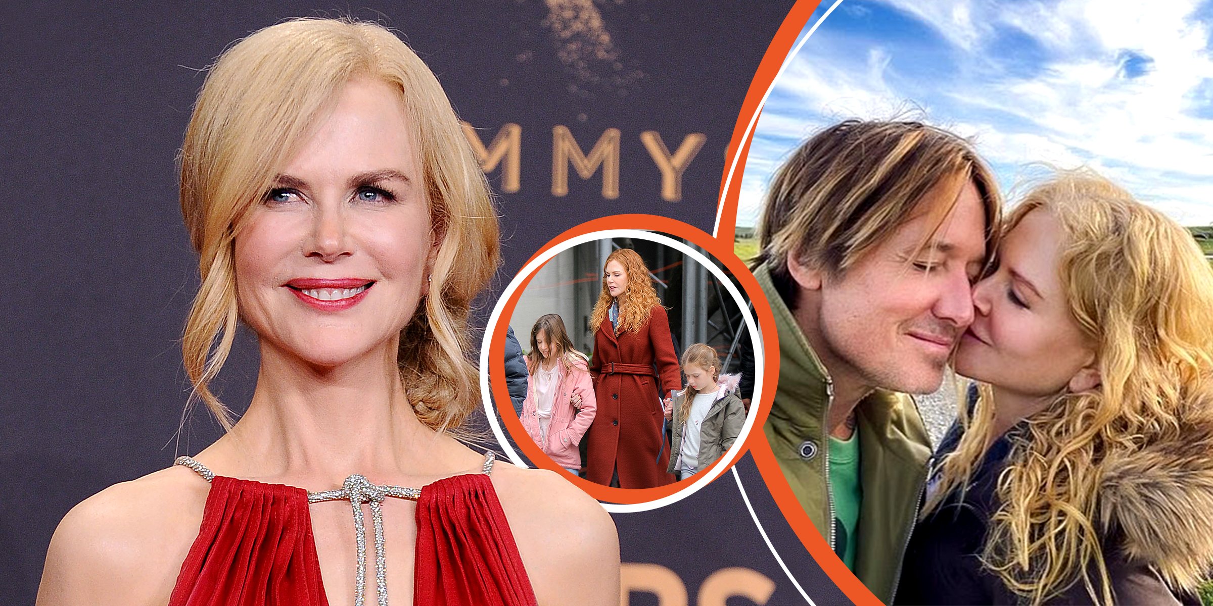 Nicole Kidman. | Nicole Kidman y sus hijas. | Nicole Kidman y Keith Urban. | Foto: instagram.com/nicolekidman Getty Images