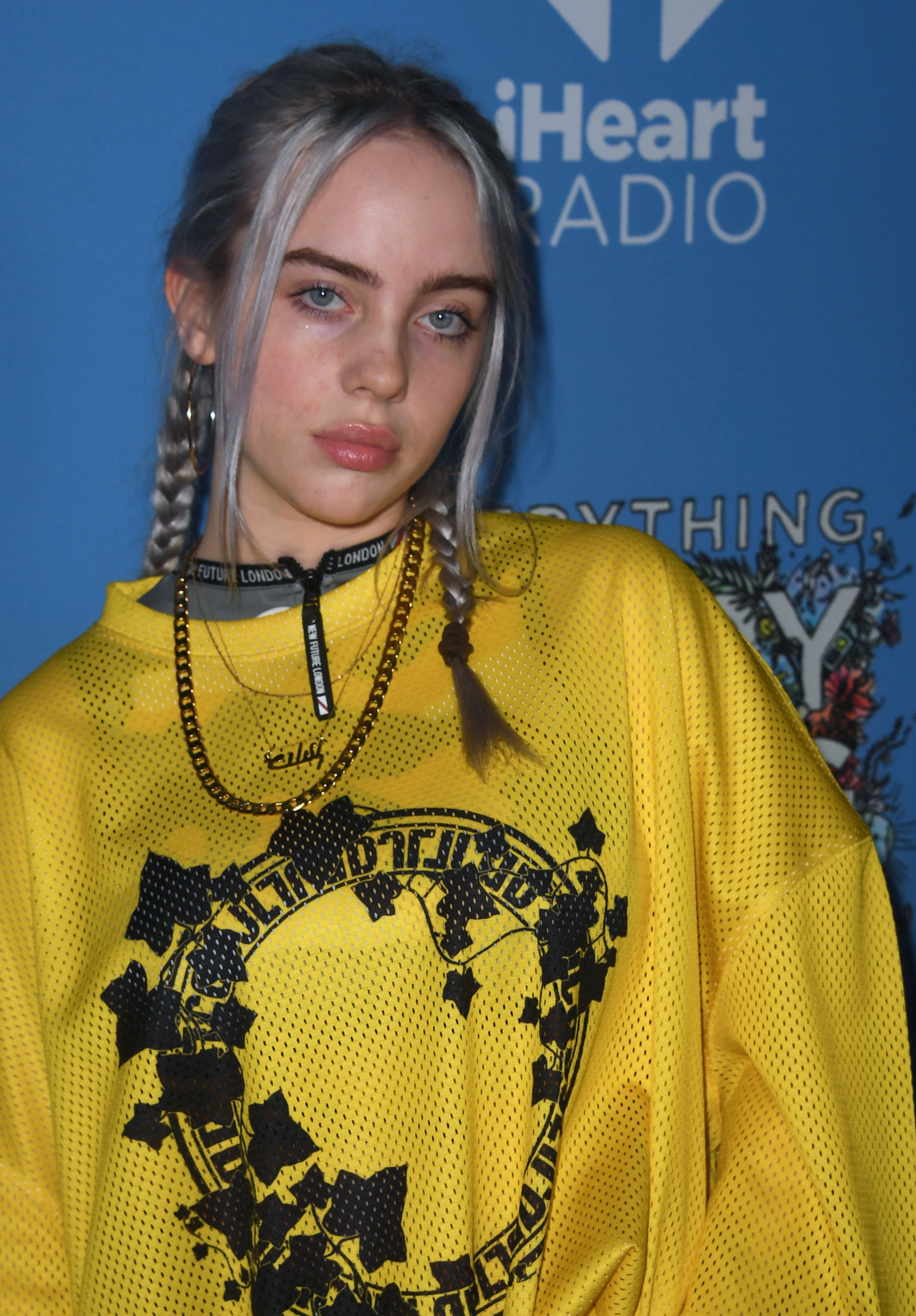 Billie Eilish llega al estreno de la película "Everything Everything" en Hollywood, California, el 6 de mayo de 2017 | Fuente: Getty Images