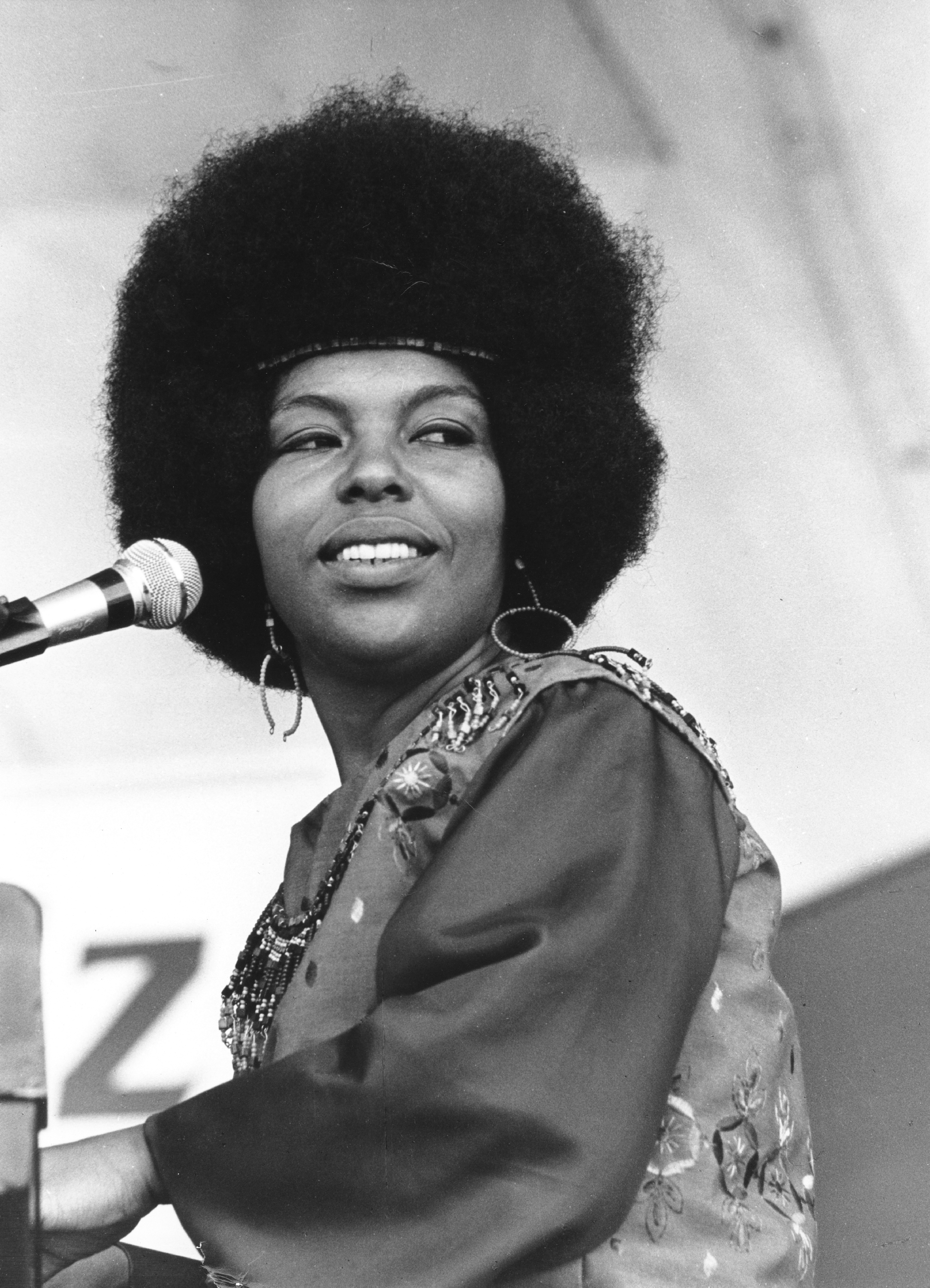 Roberta Flack hacia 1970. | Fuente: Getty Images