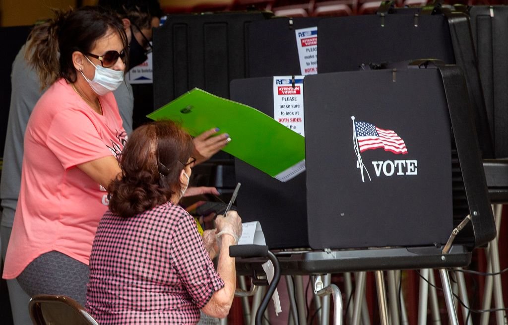 Votantes el 3 de noviembre de 2020. Miami, Florida. | Foto: Getty Images