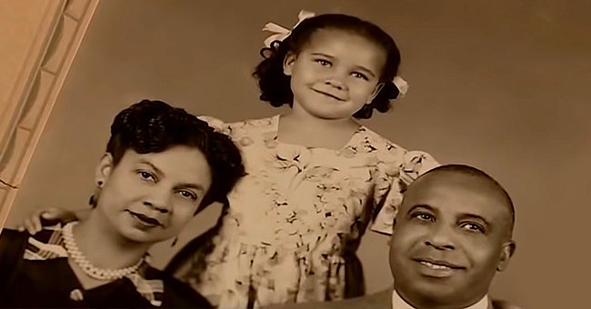 Verda Byrd con sus padres | Foto: Youtube.com/USA TODAY