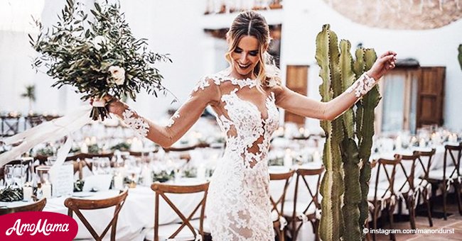 Novia enloqueció Instagram al mostrar los inusuales looks que eligió para sus damas de honor