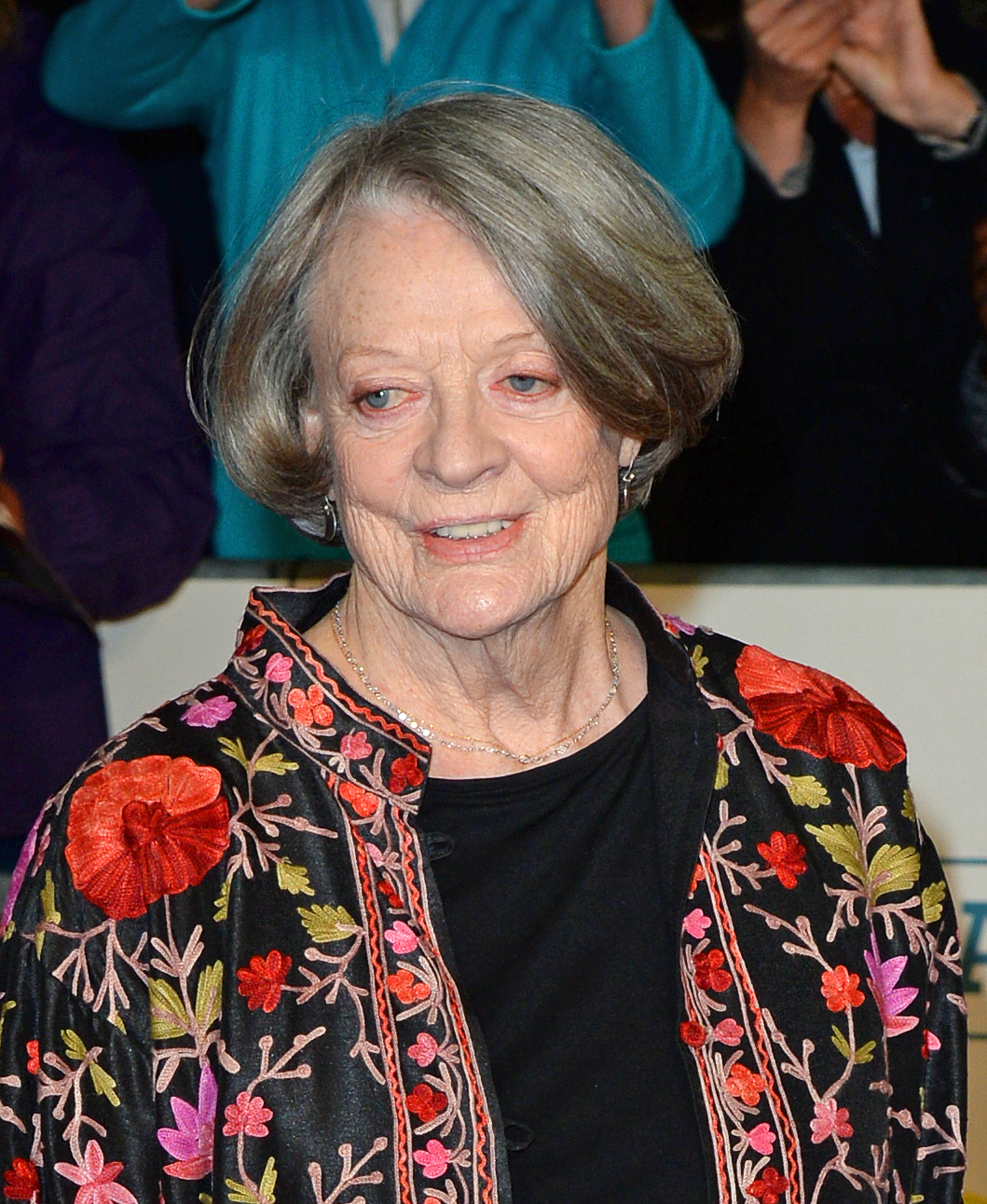 Maggie Smith durante el Festival de Cine BFI de Londres el 13 de octubre de 2015, en Londres | Fuente: Getty Images