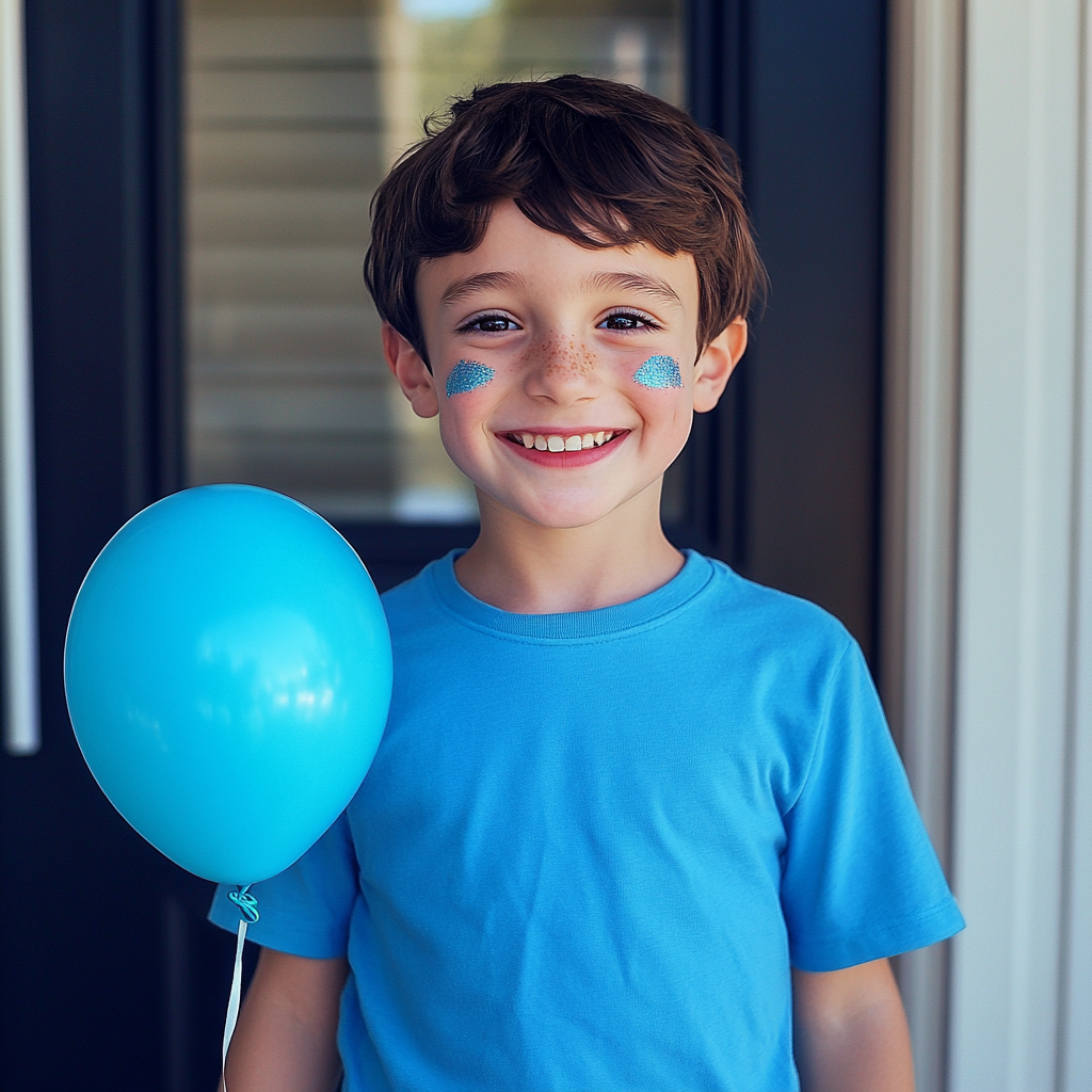 Un niño sonriente | Fuente: Midjourney