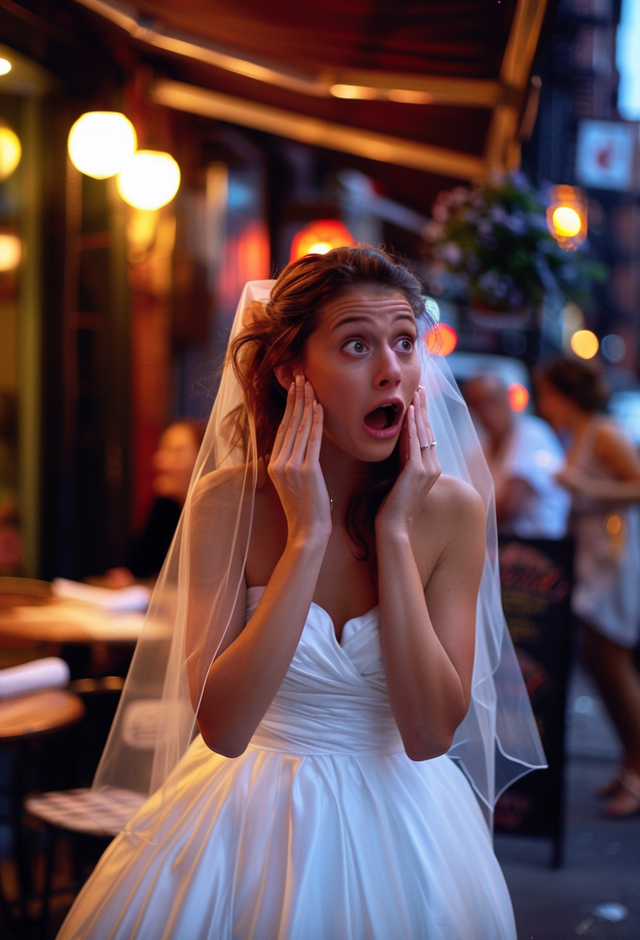 Una novia reacciona durante una ceremonia nupcial | Fuente: AmoMama