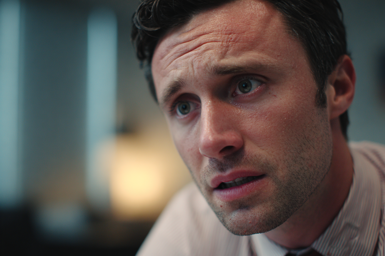 Un joven hablando | Fuente: Midjourney