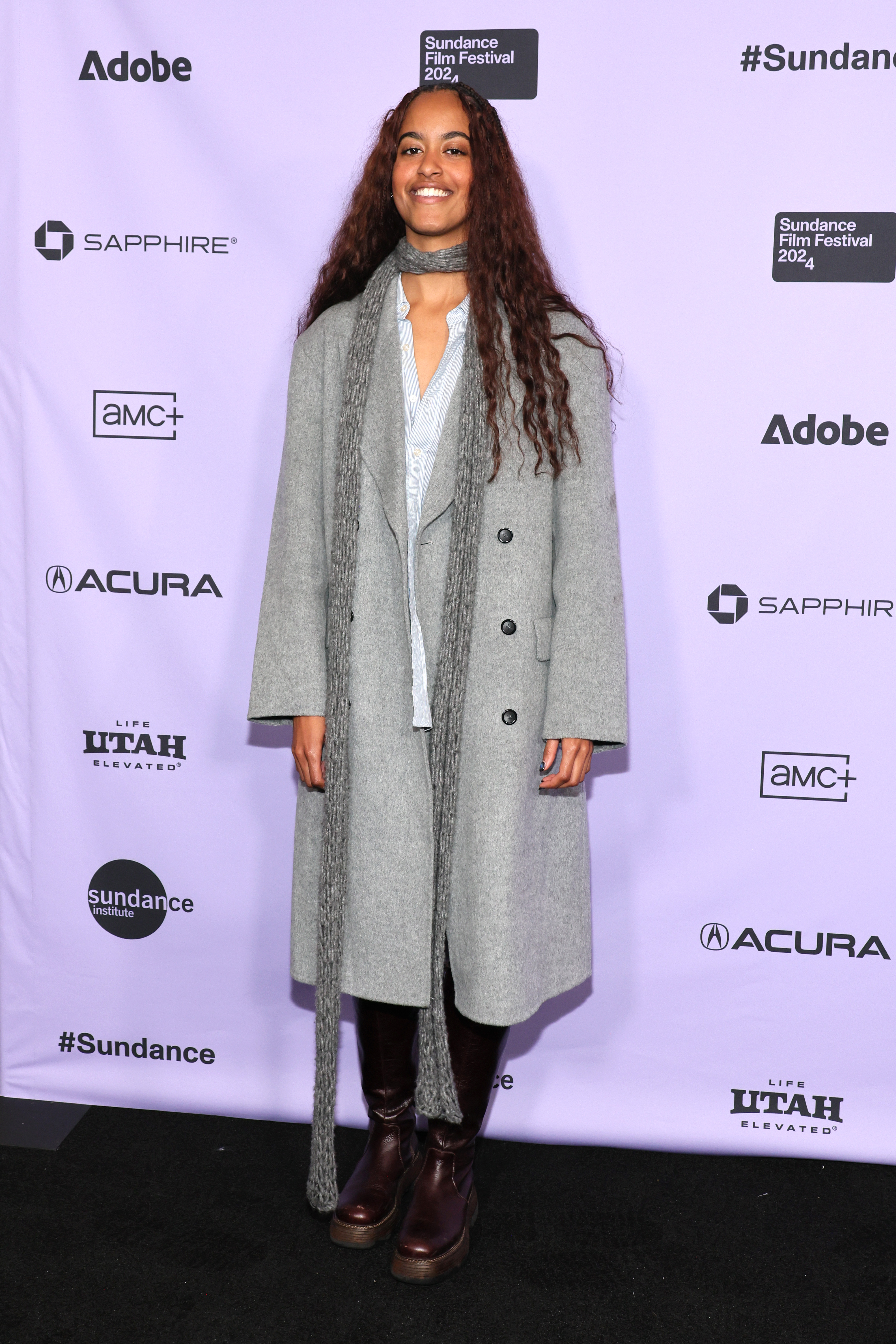 Malia Obama en el estreno de "The Heart" durante el Festival de Cine de Sundance el 18 de enero de 2024, en Park City, Utah | Fuente: Getty Images