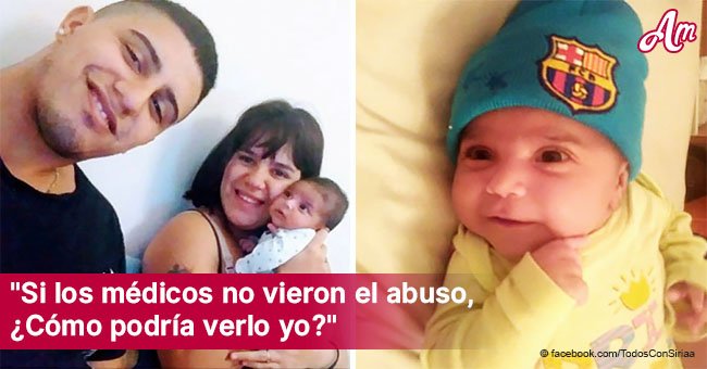 Madre del bebé golpeado por su padre insiste en que no sabía sobre el supuesto maltrato
