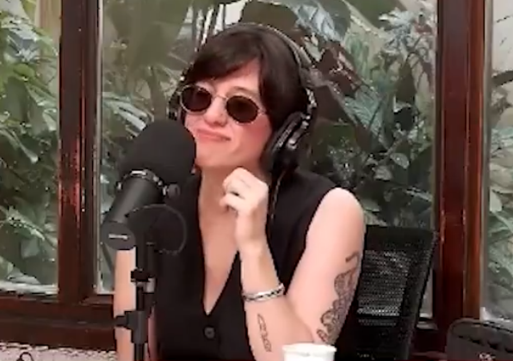 Malena Pichot hablando del look de Virginia Gallardo | Fuente: X/@elcancillercom