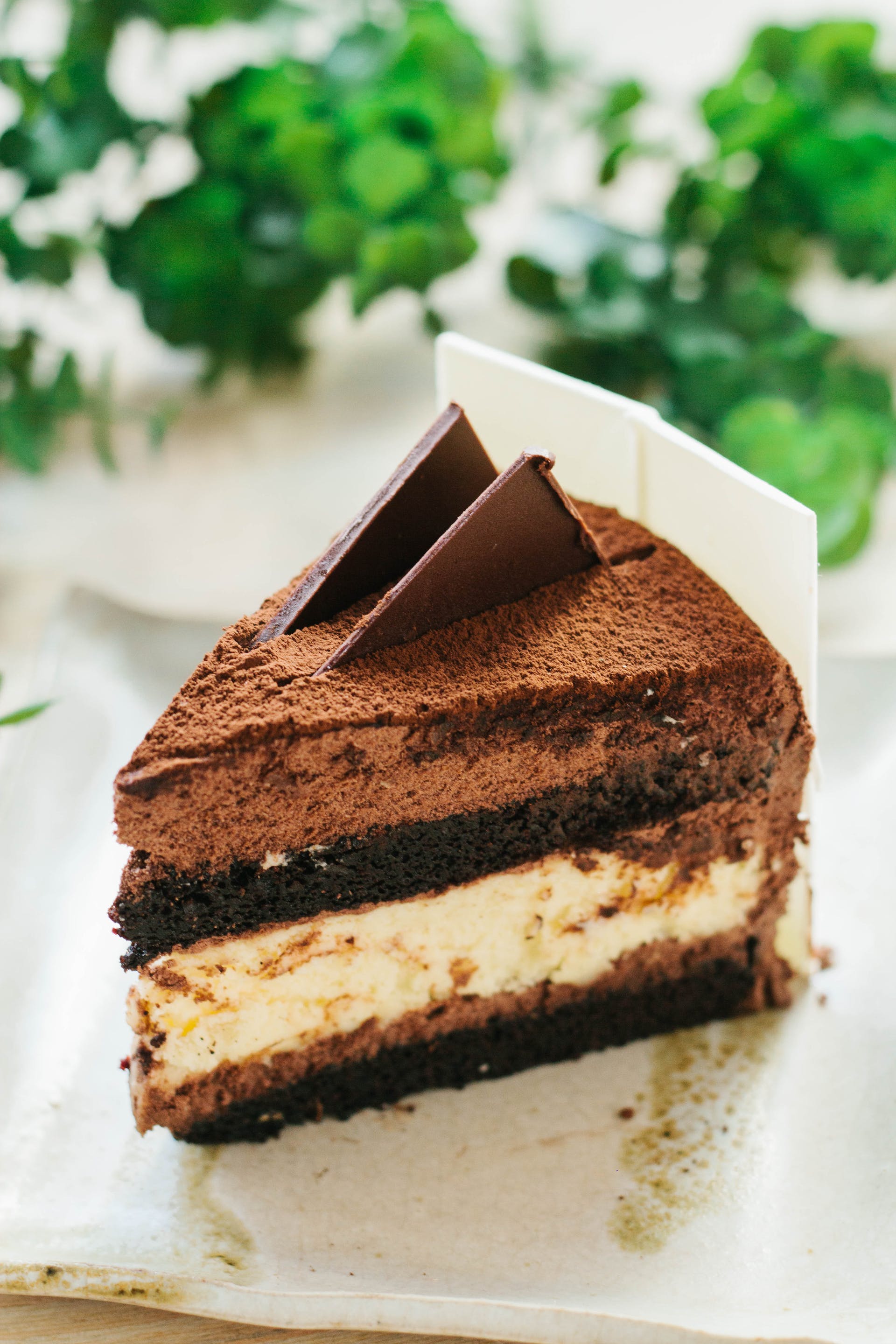 Porción de pastel de chocolate | Foto: Pexels
