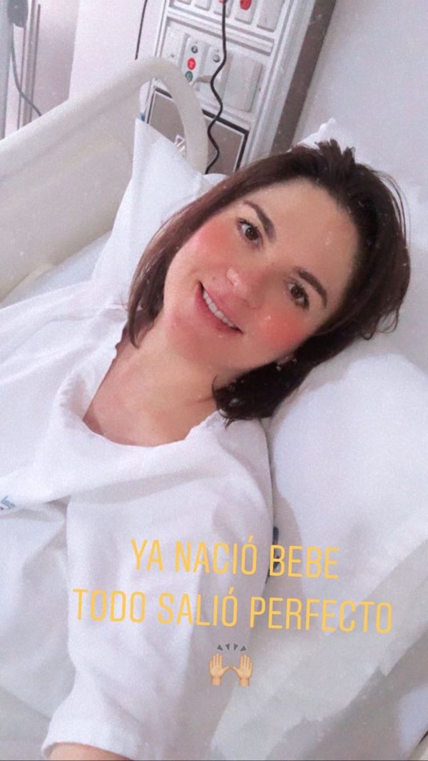Actriz Zoraida Gómez anuncia en redes sociales el nacimiento de su bebé. | Foto: Captura de Instagram.com/zoraidagomezmx/