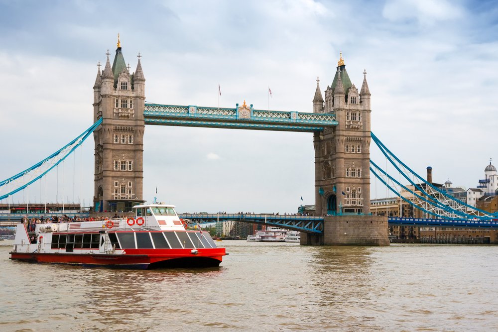 El Río Támesi y el Puente de Londres. | Foto: Shutterstock