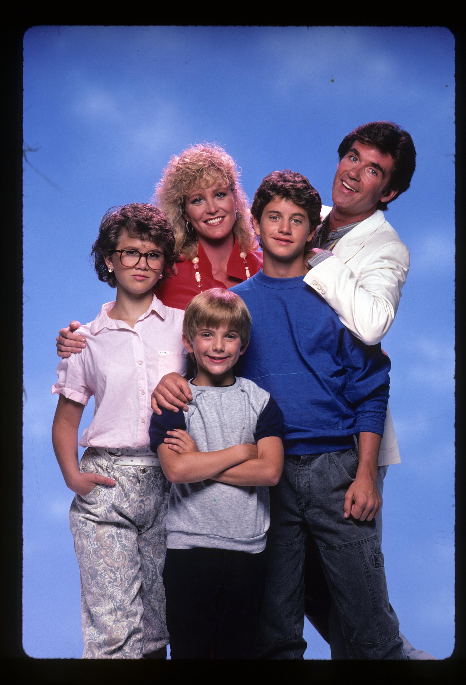 El reparto de "Growing Pains", el 22 de julio de 1985 | Fuente: Getty Images