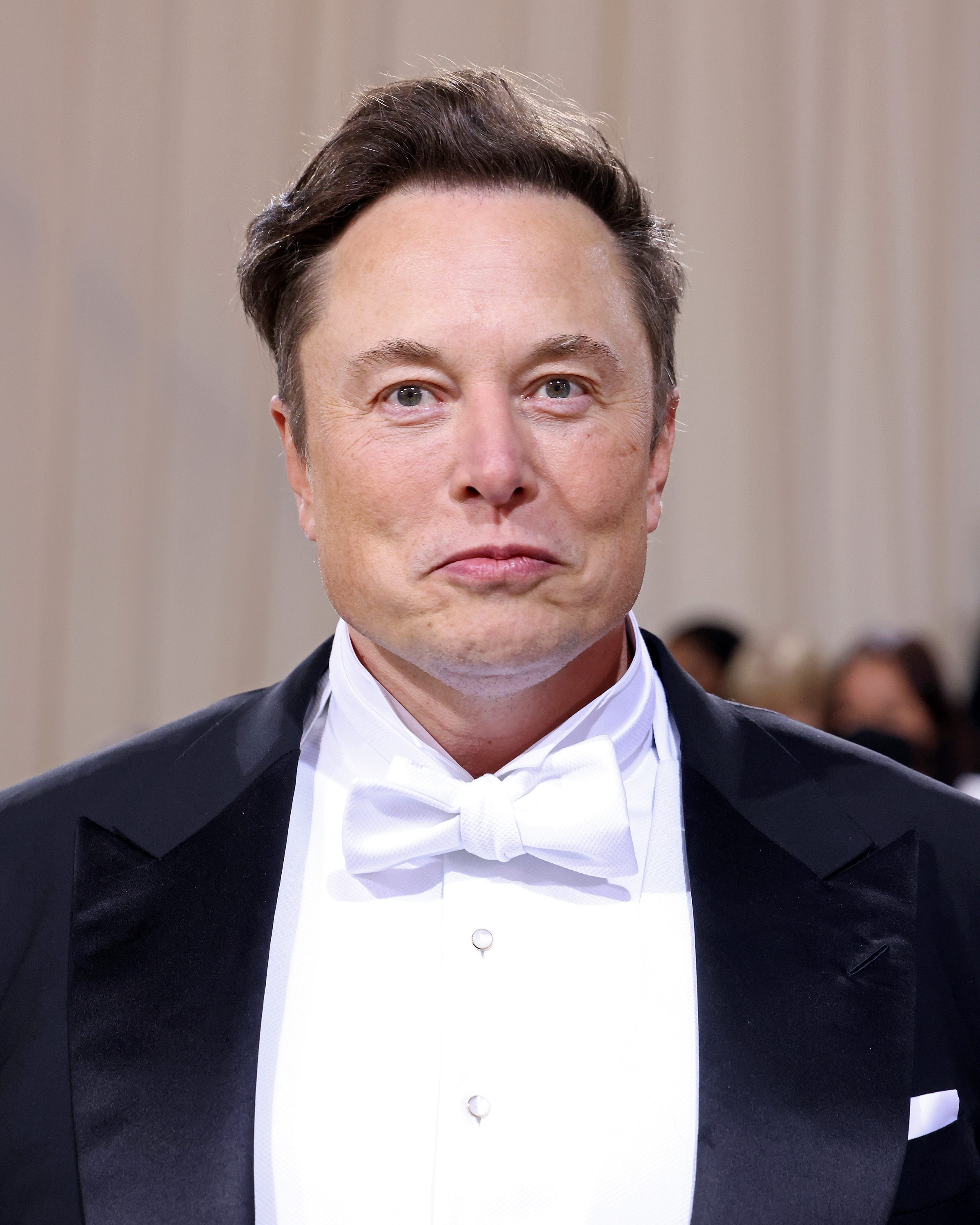 Elon Musk en la Gala MET 2022 el 2 de mayo de 2022, en Nueva York. | Fuente: Getty Images