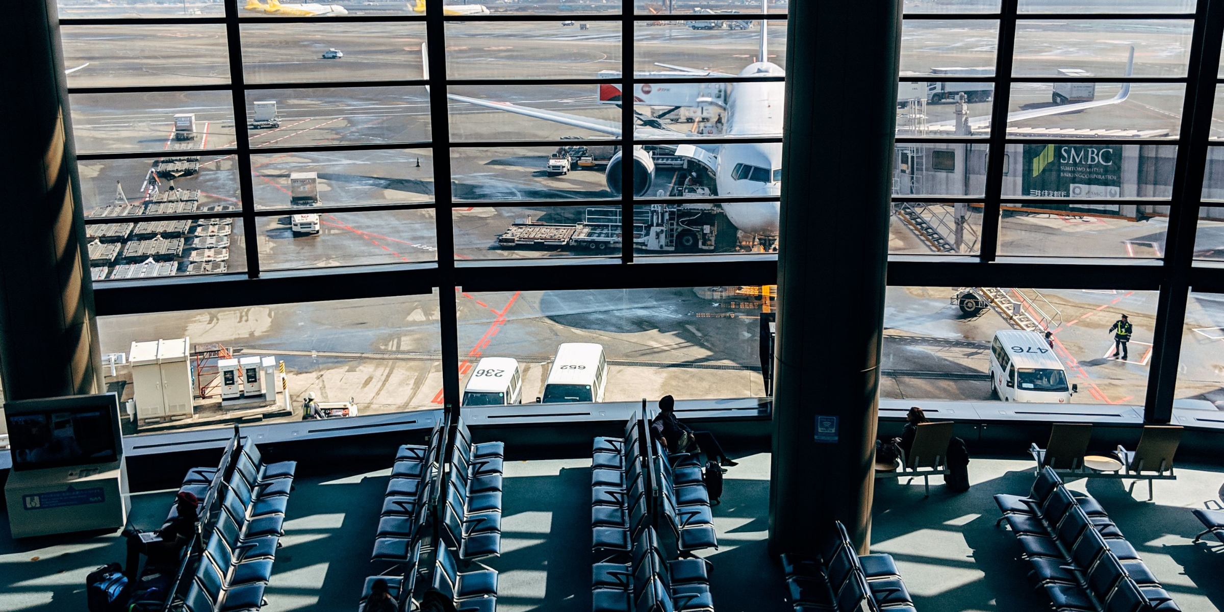 Una terminal de aeropuerto | Fuente: Pexels