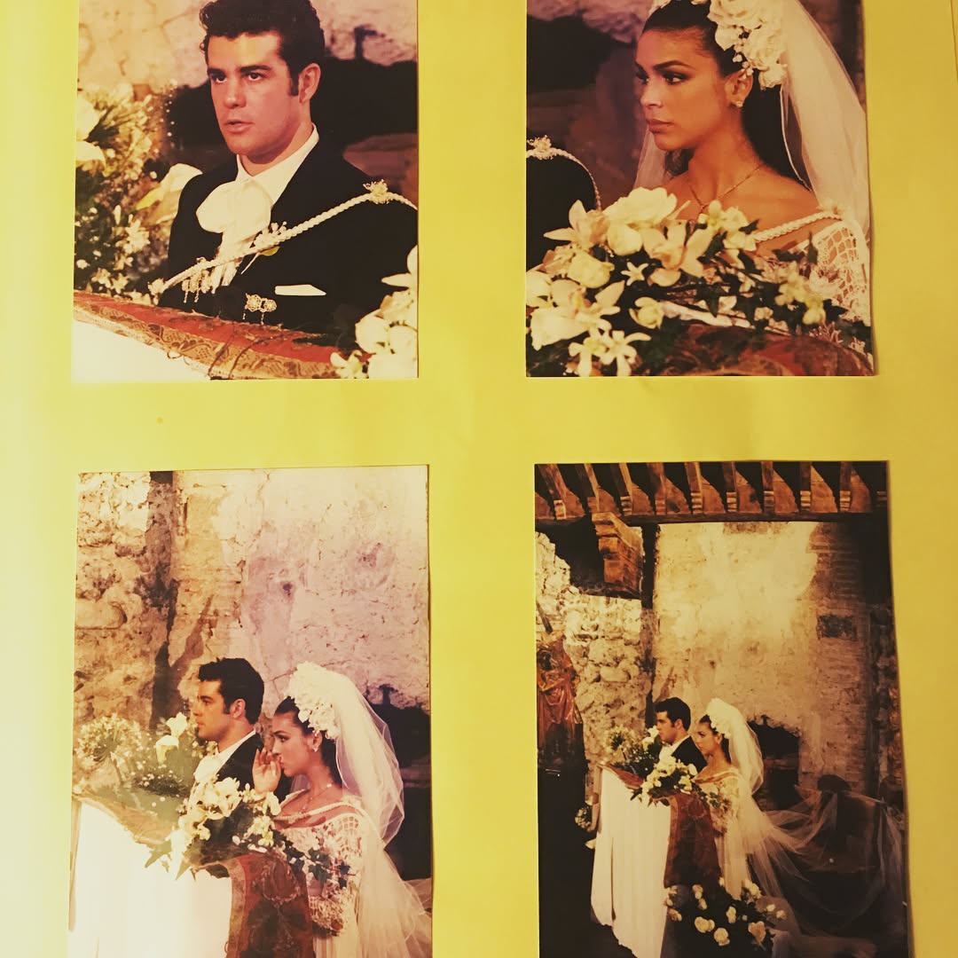 Imágenes de la boda de Eduardo Capetillo y Biby Gaitán en 1994 | Fuente: Instagram/bibygaytan