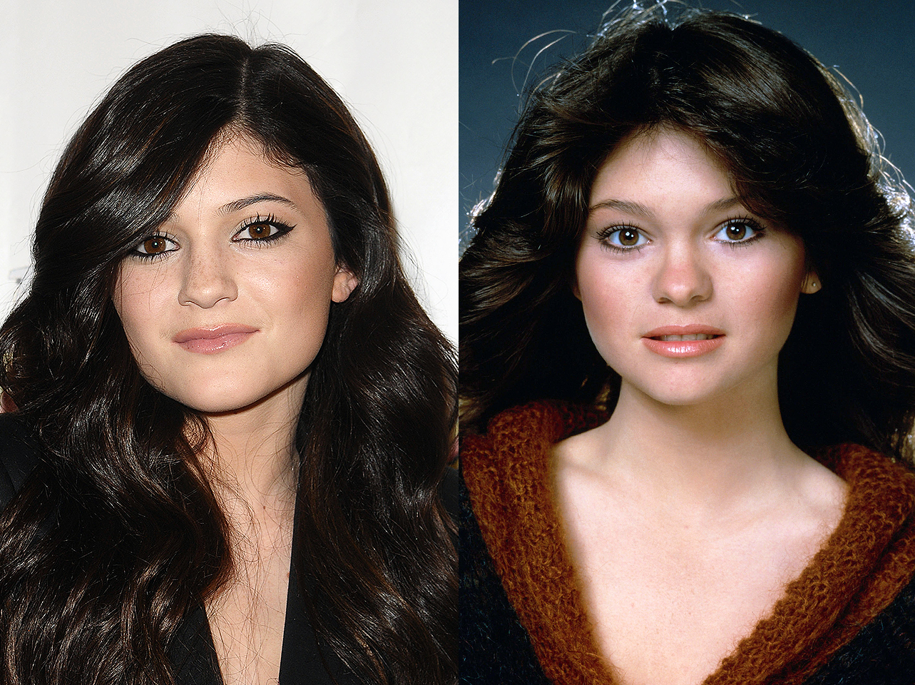 Kylie Jenner y Valerie Bertinelli | Foto: Getty Images