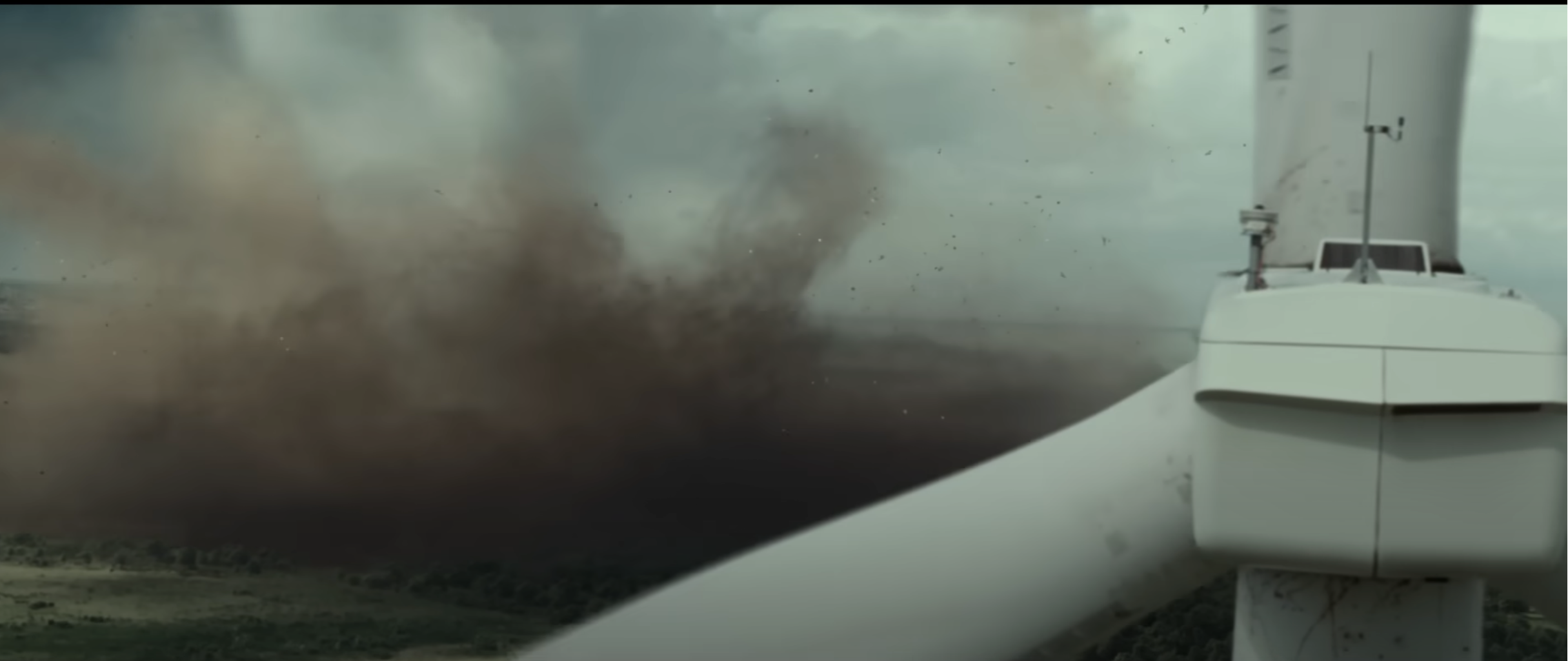 Imagen de un tornado el 12 de febrero de 2024 | Fuente: YouTube/Universal Pictures