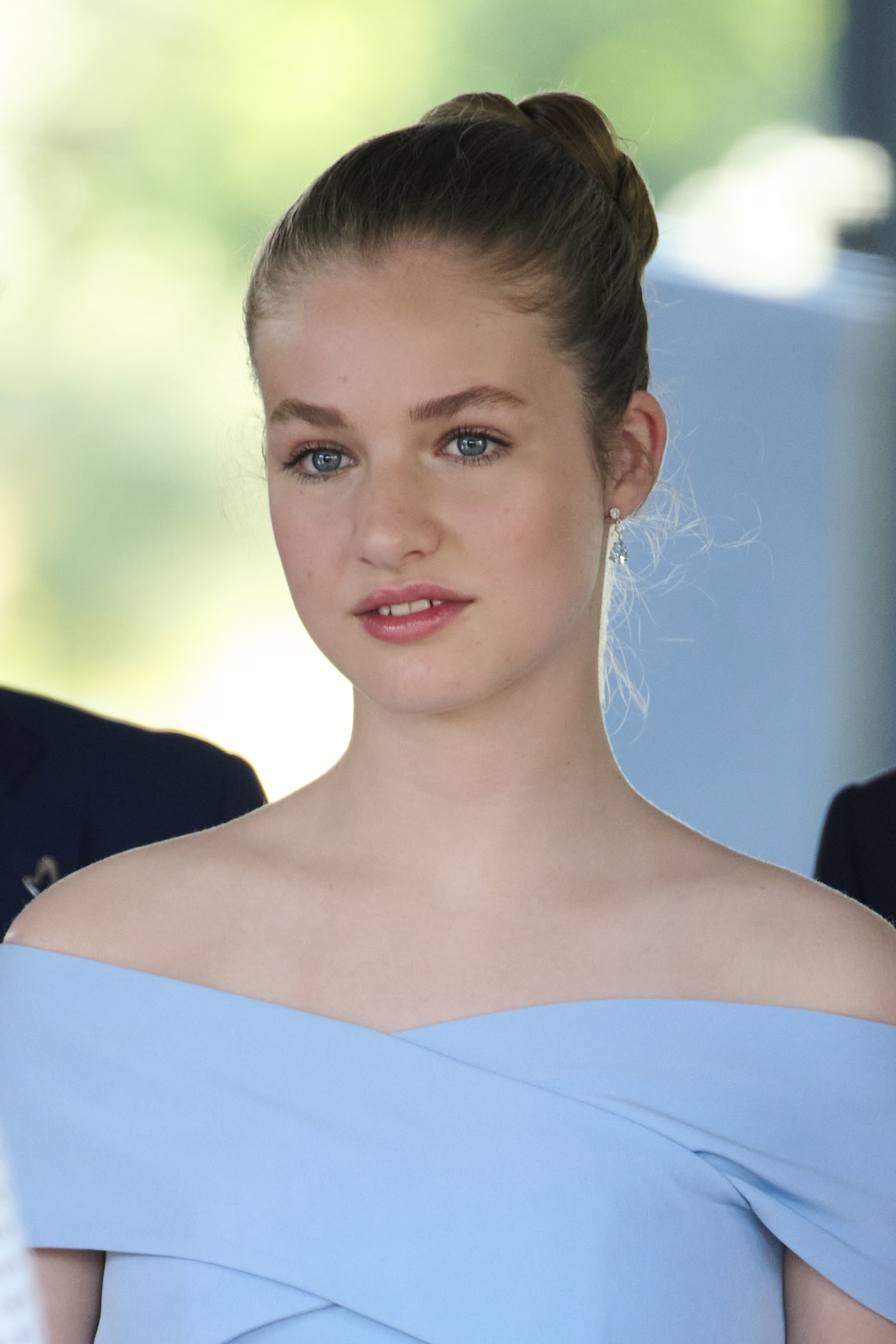 La princesa Leonor de España asiste a la entrega de premios 2022 de la Fundación Princesa de Girona en la Fundación Agbar el 4 de julio de 2022 en Barcelona, España.