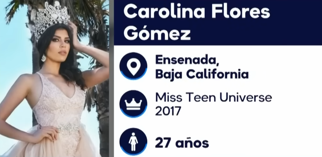 Carolina Flores Gómez, la ex reina de belleza presuntamente asesinada por su suegra en Polanco, Ciudad de México | Fuente: YouTube/MILENIO