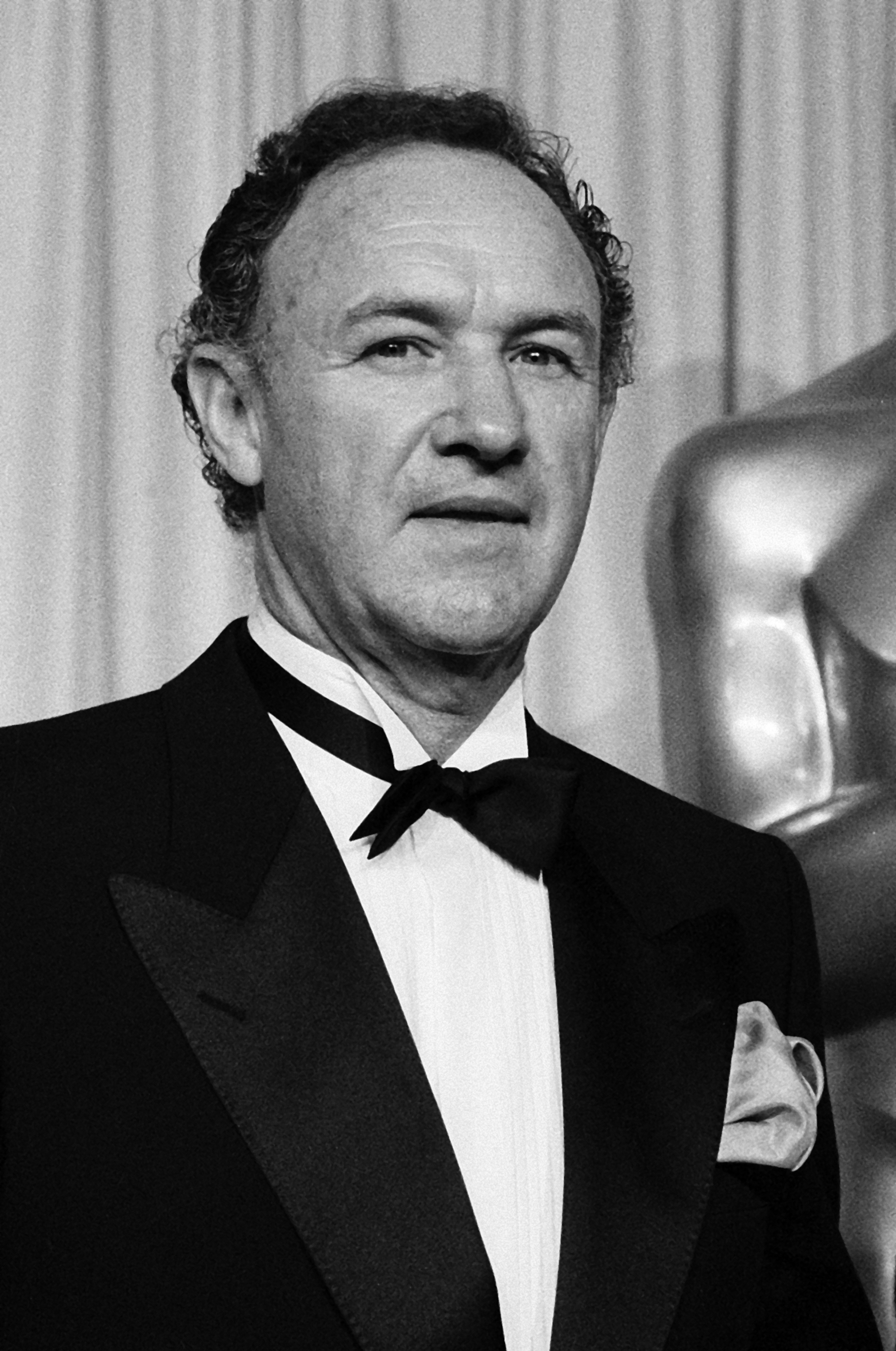 Gene Hackman en la 56ª gala anual de los Premios de la Academia en Los Ángeles, California, el 9 de abril de 1984. | Fuente: Getty Images