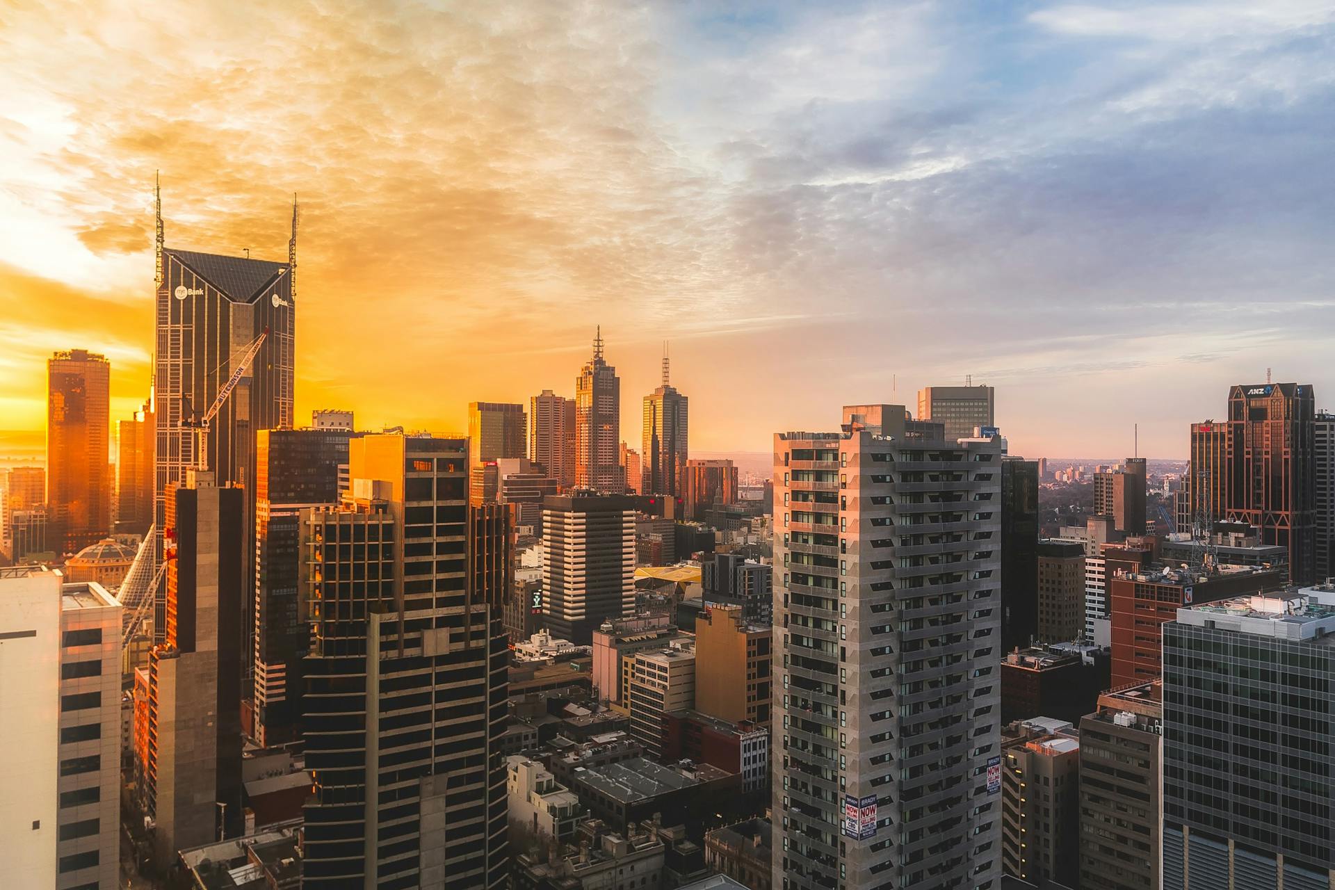 Vista del horizonte de una ciudad | Fuente: Pexels