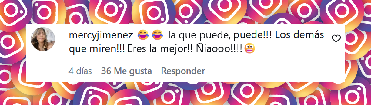 Comentario de una usuaria sobre el momento en que Chiky Bombom perdió la peluca en vivo | Fuente: Instagram/encasacontelemundo