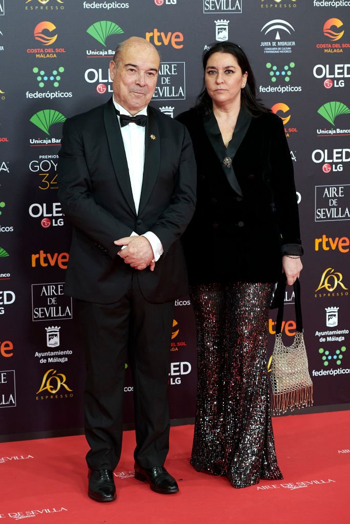 Antonio Resines y Ana Pérez-Lorente en los Premios de Cine 'Goya', el 25 de enero de 2020 en Málaga, España. | Foto: Getty Images