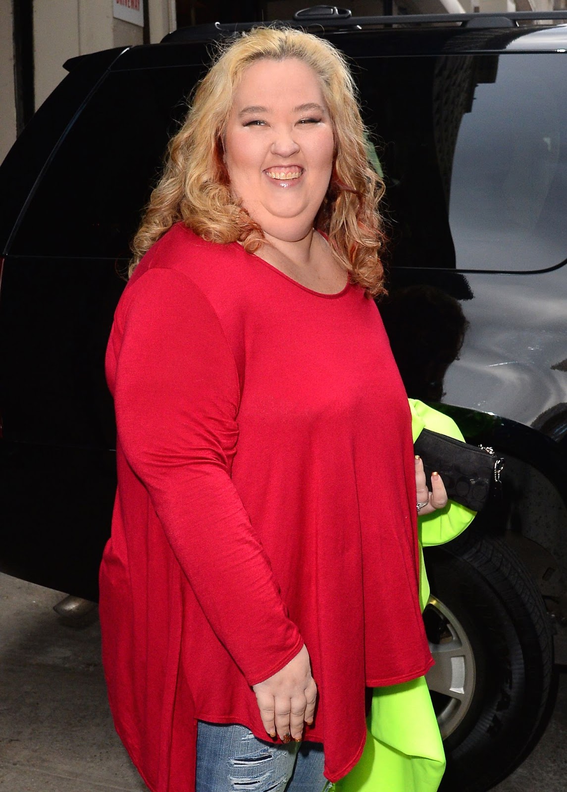 Mama June fotografiada el 3 de diciembre de 2015, en Nueva York. | Fuente: Getty Images