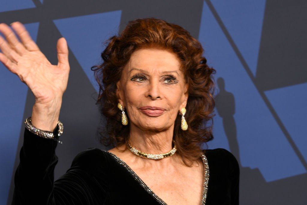 Sophia Loren el 27 de octubre de 2019 en Hollywood, California. | Foto: Getty Images