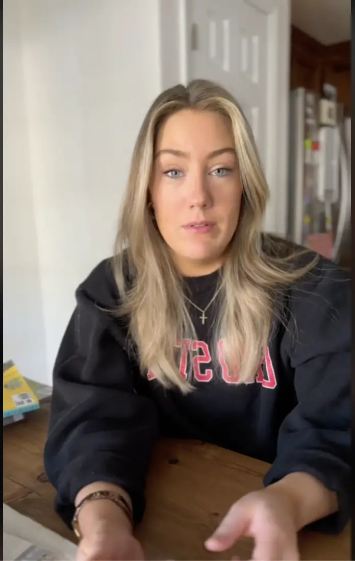 Bailey McPher defendiendo a Alexandra Sabol en TikTok | Foto: TikTok.com/ bmcpher