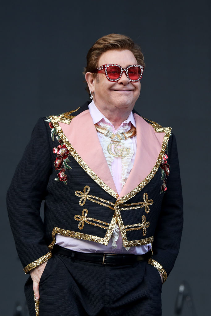 Elton John el 16 de febrero de 2020 en Auckland, Nueva Zelanda | Foto: Getty Images