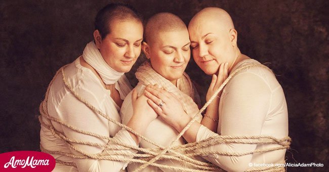 En aniversario de la vida sin cáncer de su mamá, 3 hermanas revelan la triste noticia de sus batallas