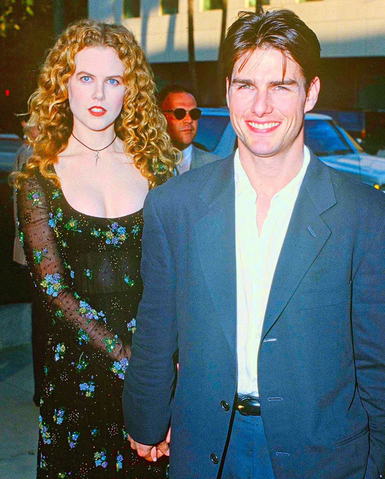 Nicole Kidman y Tom Cruise, hacia 1990 | Fuente: Getty Images