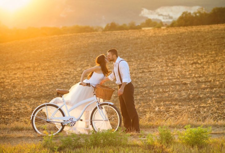 Pareja recién casada. | Foto: Shutterstock