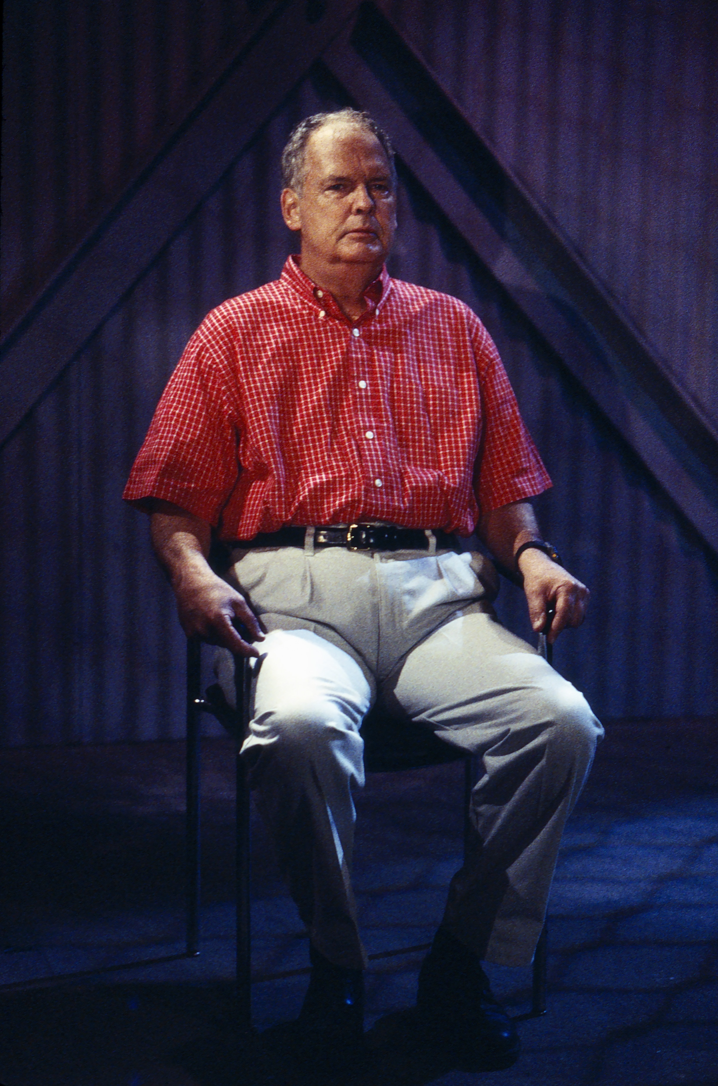 Nicholas Pryor en el programa de televisión "Port Charles" | Fuente: Getty Images