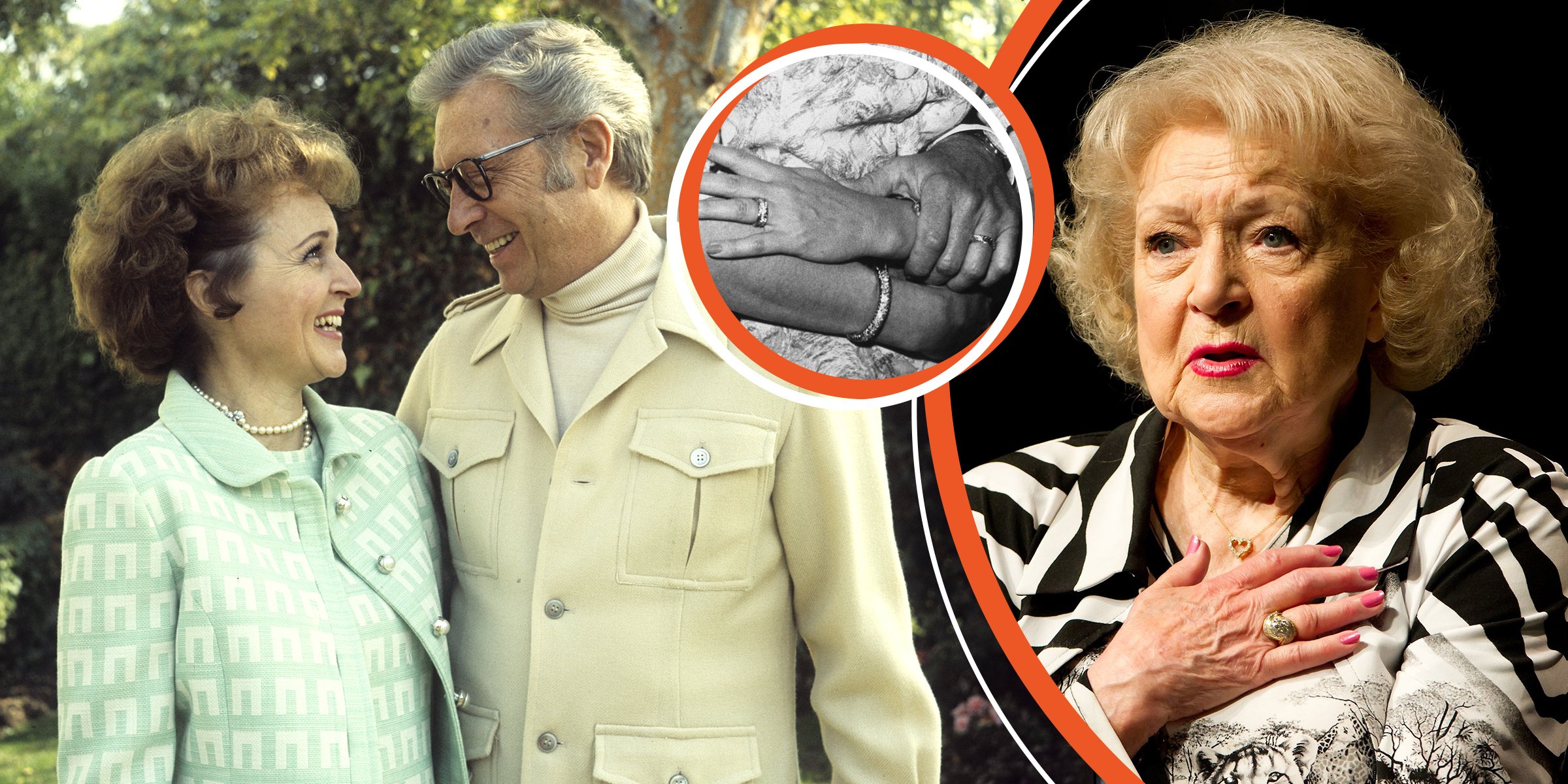 Betty White y Allen Ludden | Betty White | Las manos de Betty White y Allen Ludden | Foto: Getty Images