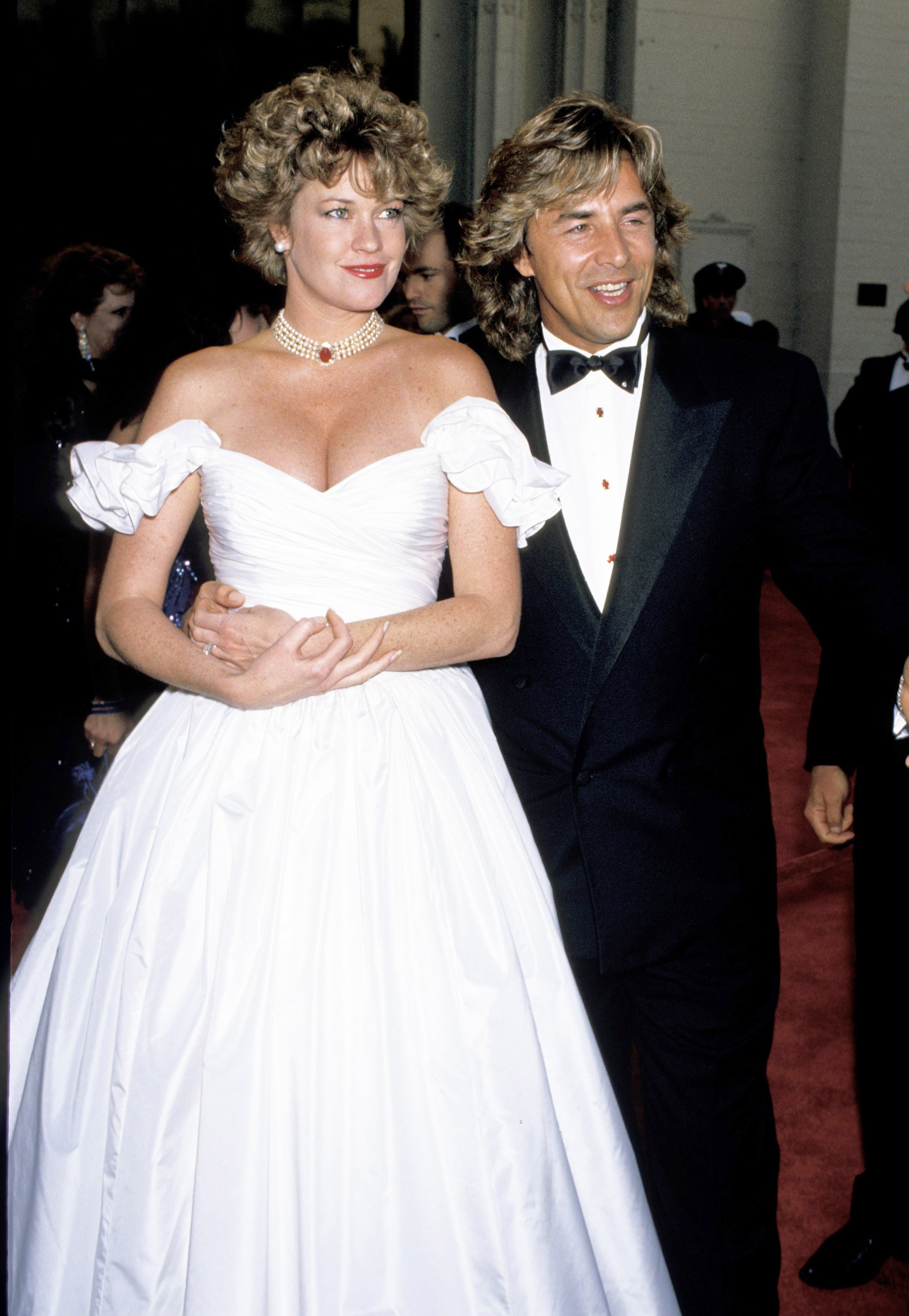 Melanie Griffith y Don Johnson fueron vistos en Los Ángeles durante la 61ª edición de los Premios de la Academia. | Foto: Getty Images