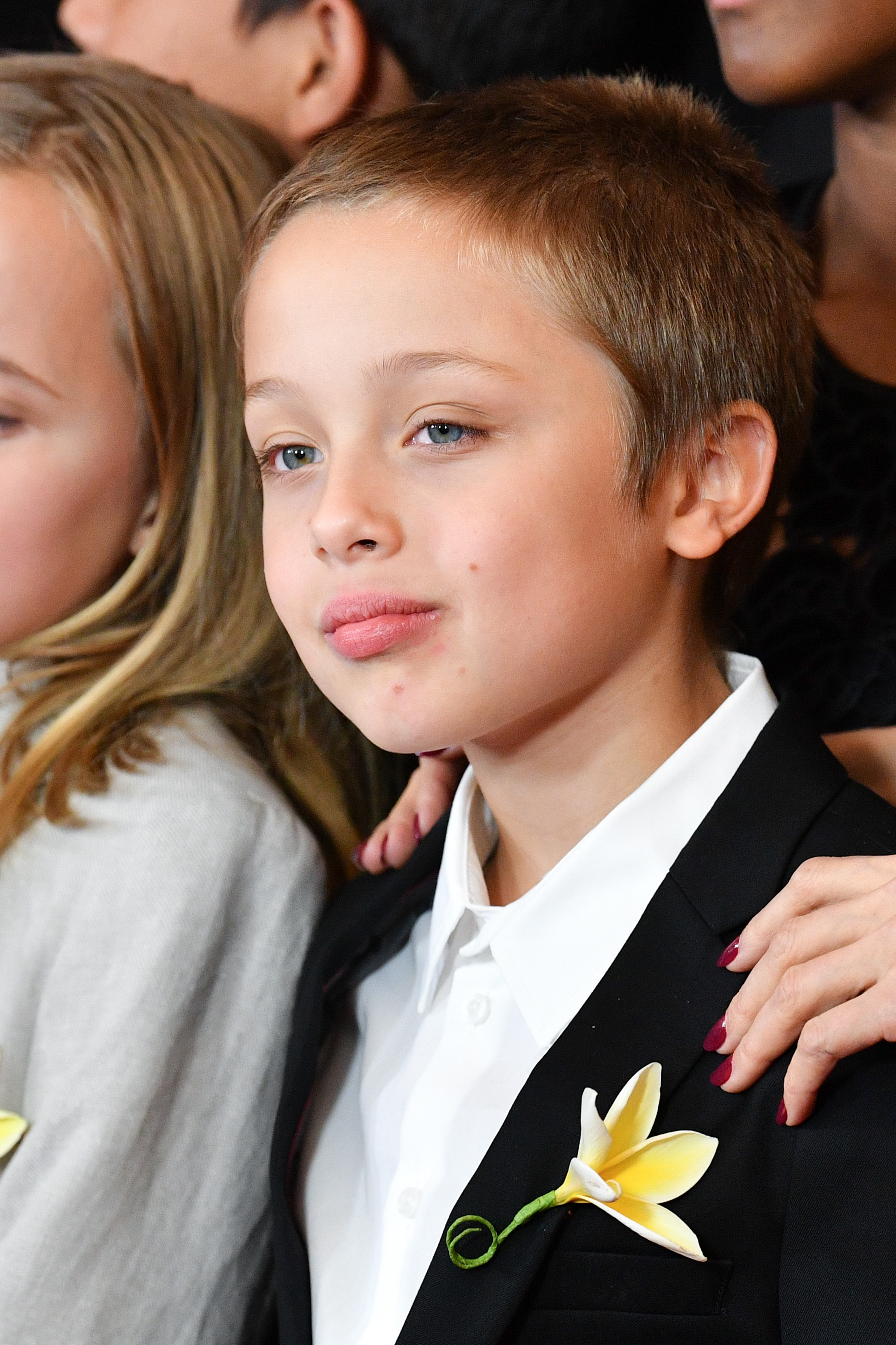 Knox Leon Jolie-Pitt asiste al estreno de "First They Killed My Father" en Nueva York el 14 de septiembre de 2017 | Fuente: Getty Images