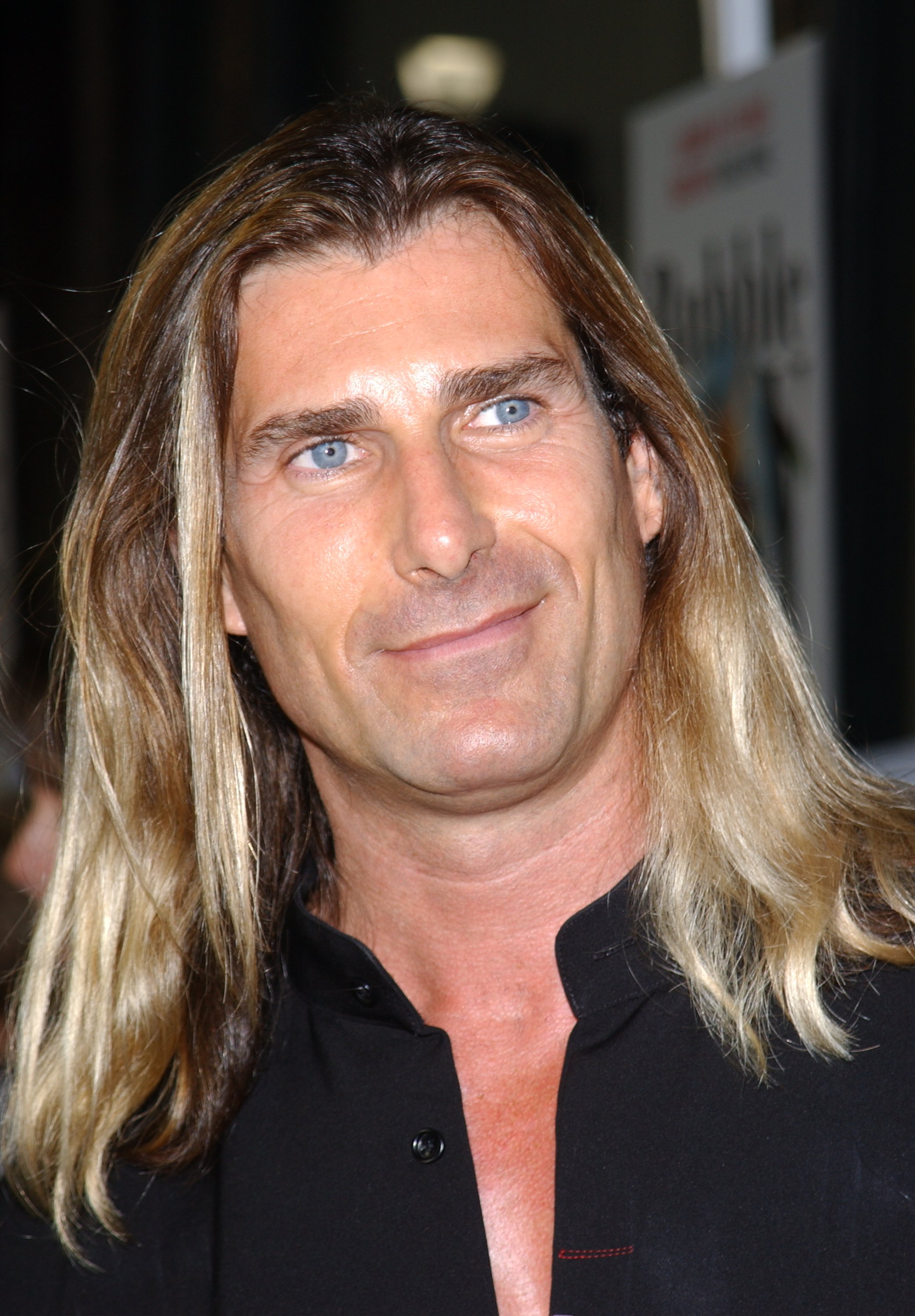 George Clooney admitió más tarde que no habría tenido ninguna oportunidad en una pelea de verdad. En esta foto, Fabio asistió al estreno de la película