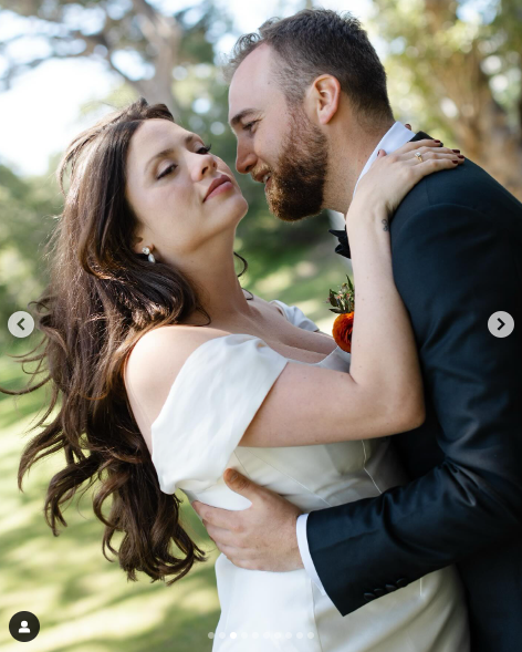 Morgan Eastwood y Tanner Koopmans el día de su boda, el 18 de junio de 2024 | Fuente: Instagram/morganeastwood