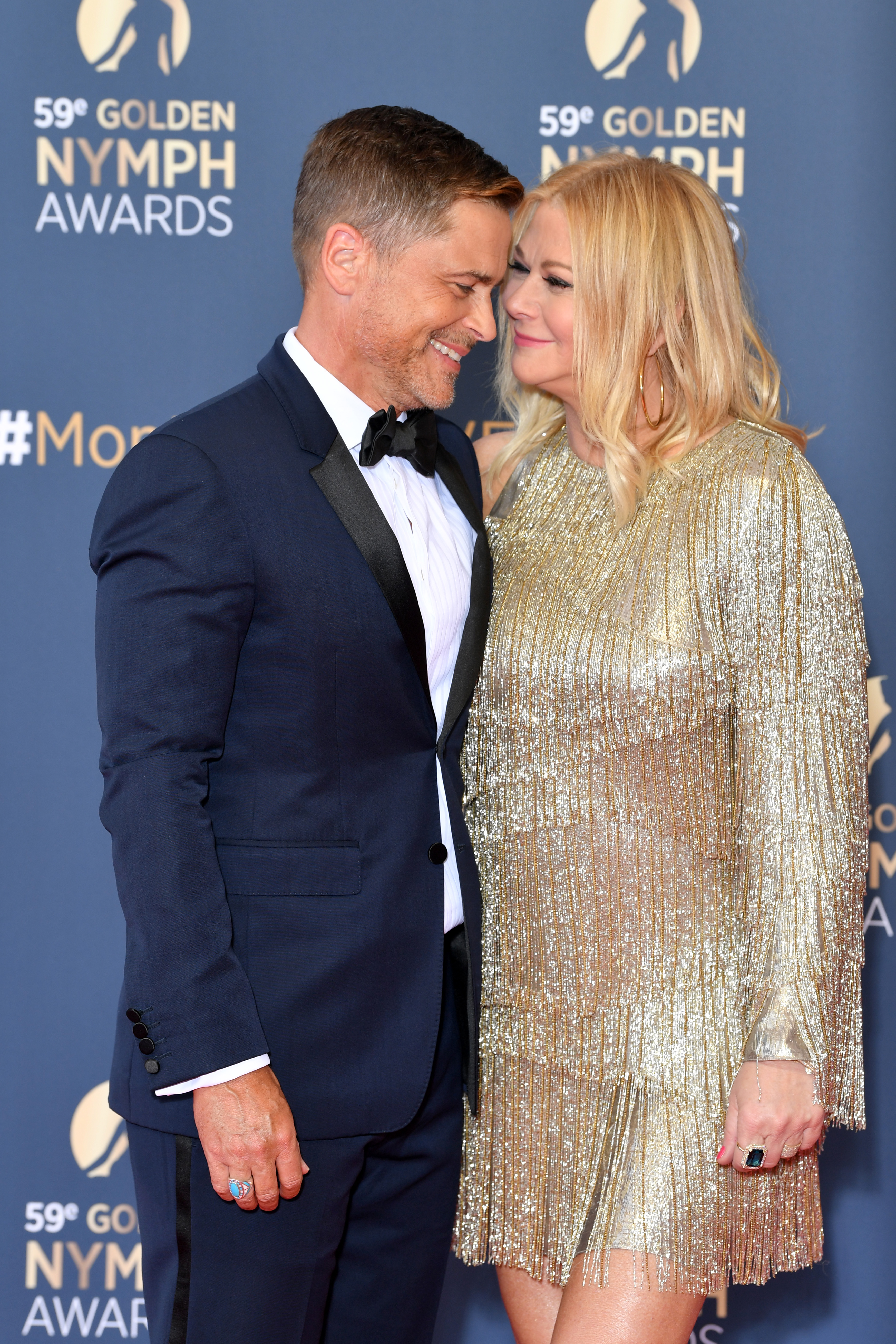 Rob Lowe y Sheryl Berkoff asistieron a la ceremonia de clausura de la 59ª edición del Festival de Televisión de Montecarlo en Montecarlo, Mónaco, el 18 de junio de 2019 | Fuente: Getty Images