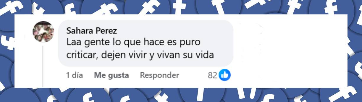 Comentario de una usuaria | Fuente: Facebook/VadhirDerbez