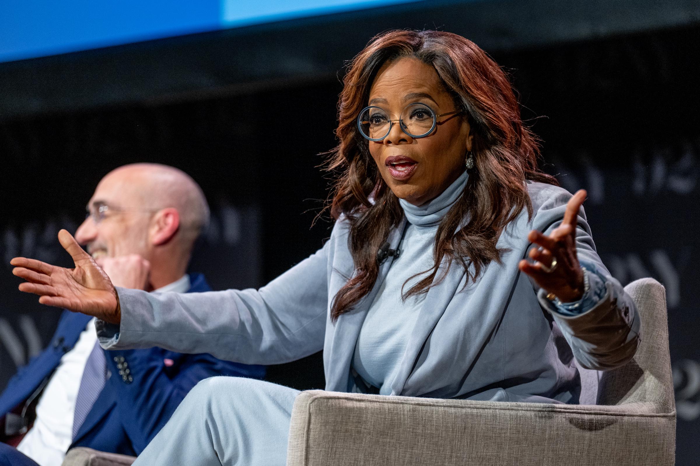 Oprah Winfrey durante el acto "Build The Life You Want" en Nueva York el 12 de septiembre de 2023 | Fuente: Getty Images