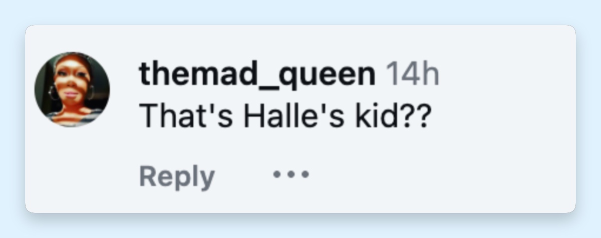 A uno de los comentaristas le sorprendió descubrir que la joven de las fotos era la hija de Halle Berry. | Fuente: Instagram/@californiapost