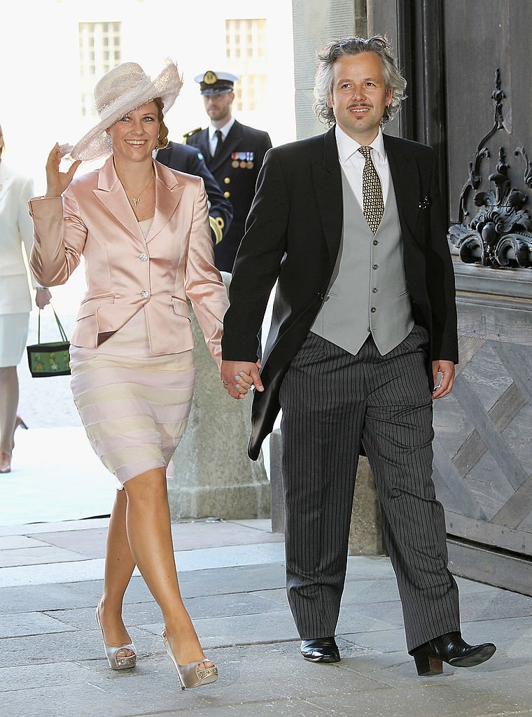 La princesa Märtha Louise y Ari Behn en el Palacio Real de Estocolmo, Suecia, el 22 de mayo de 2012. | Imagen: Getty Images