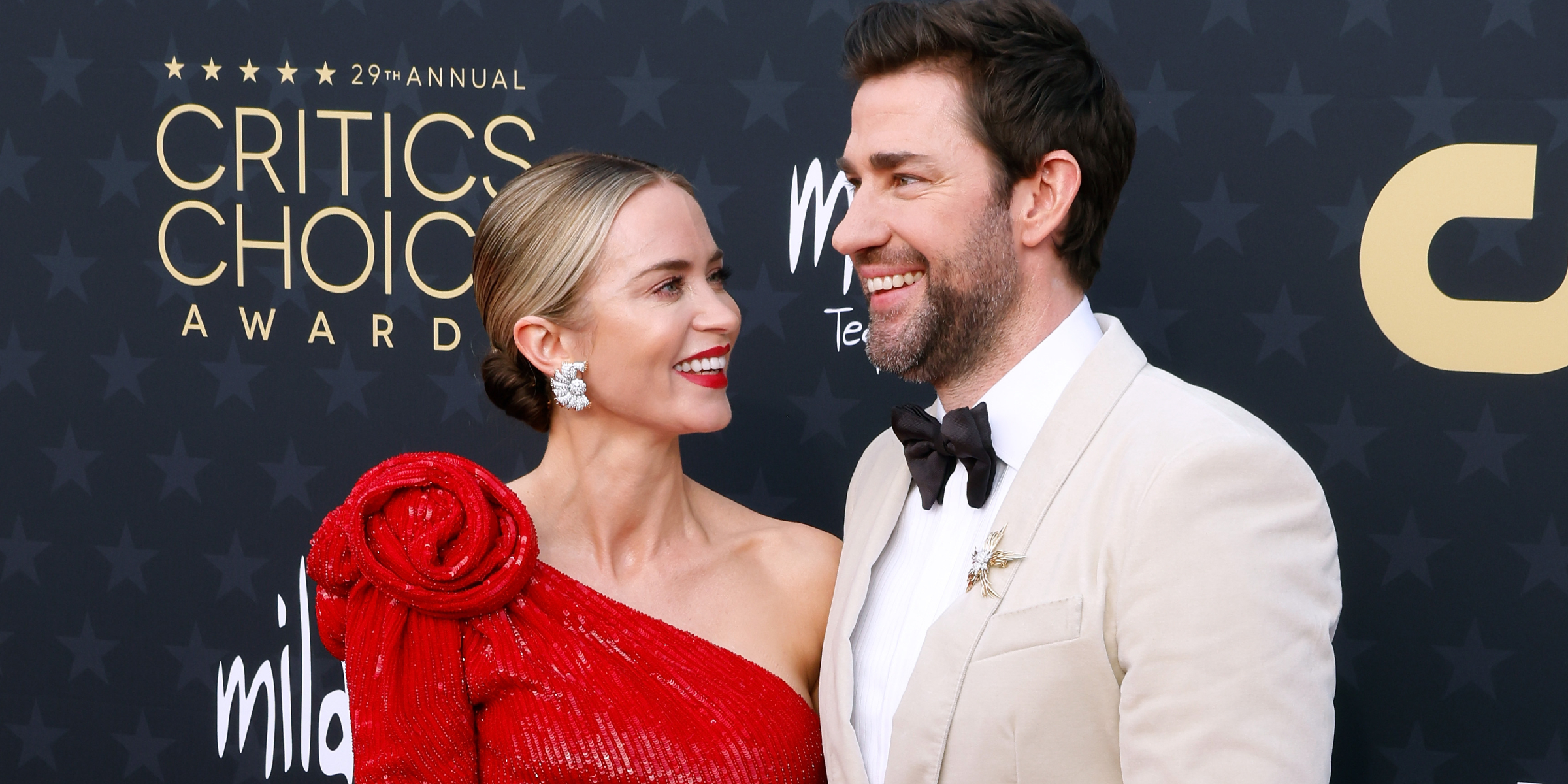 Emily Blunt y John Krasinski | Fuente: Getty Images